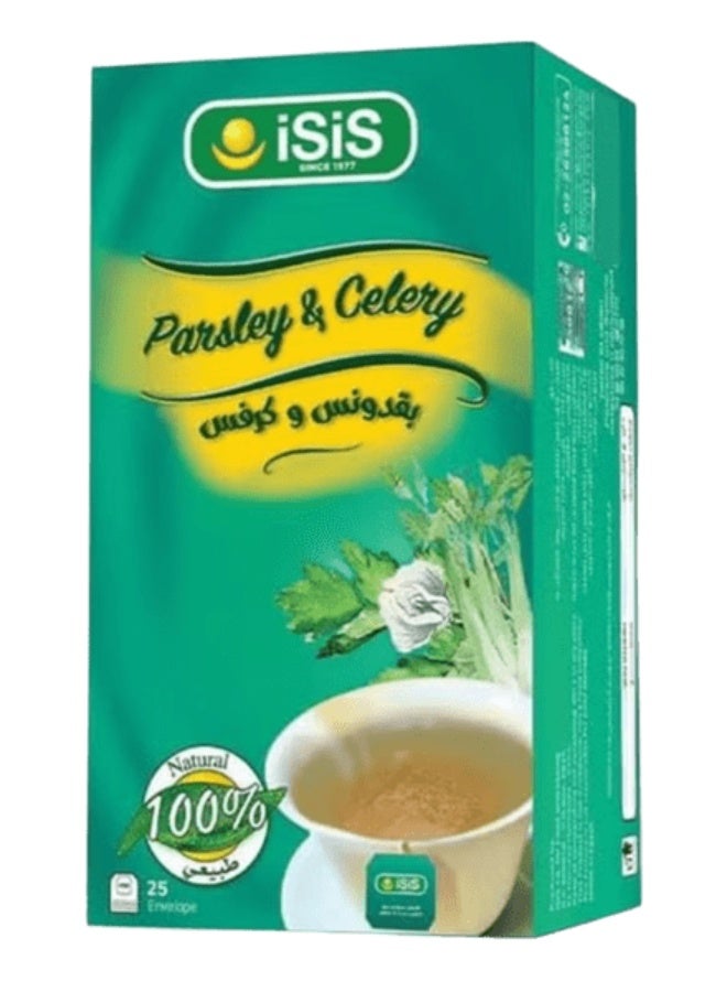 ISIS Two packs of natural senna, parsley and celery drink (25 sachets) - Image 3